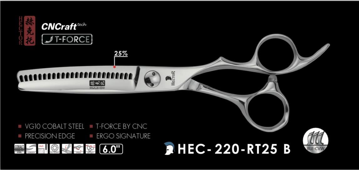 Hector 220 60 os RT25b Saç Kesim Makası