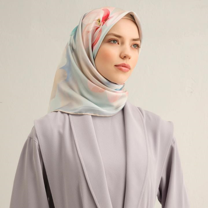 Armine E25YA9305D02 80 Dj Saf İpek Eşarp 9305D (T)