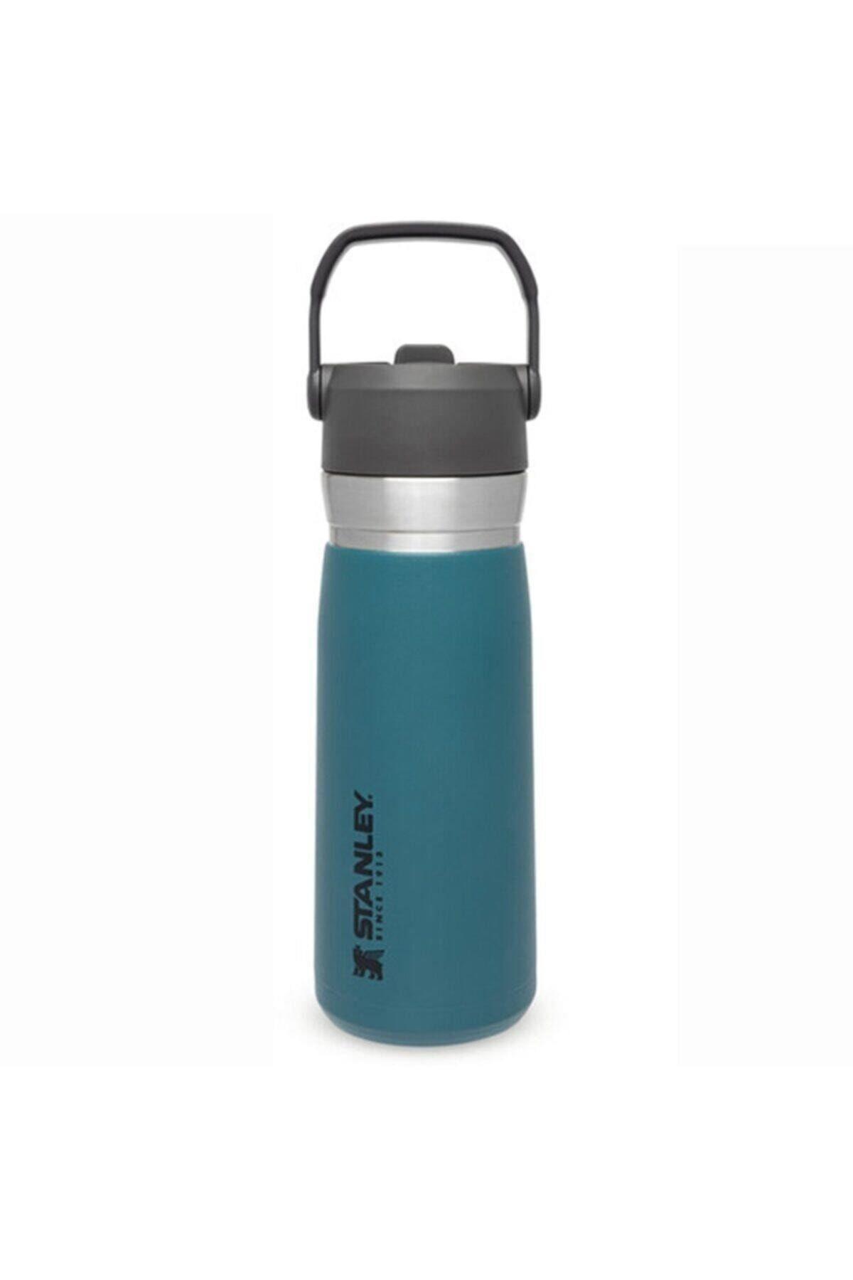 Stanley 10-09697-009 Go Ice Flow Water Bottle 0.65 Lt (lagoon)