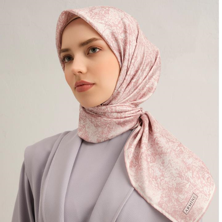 Armine E25YA9311D02 86 Dj Saf İpek Eşarp 9311D (T)