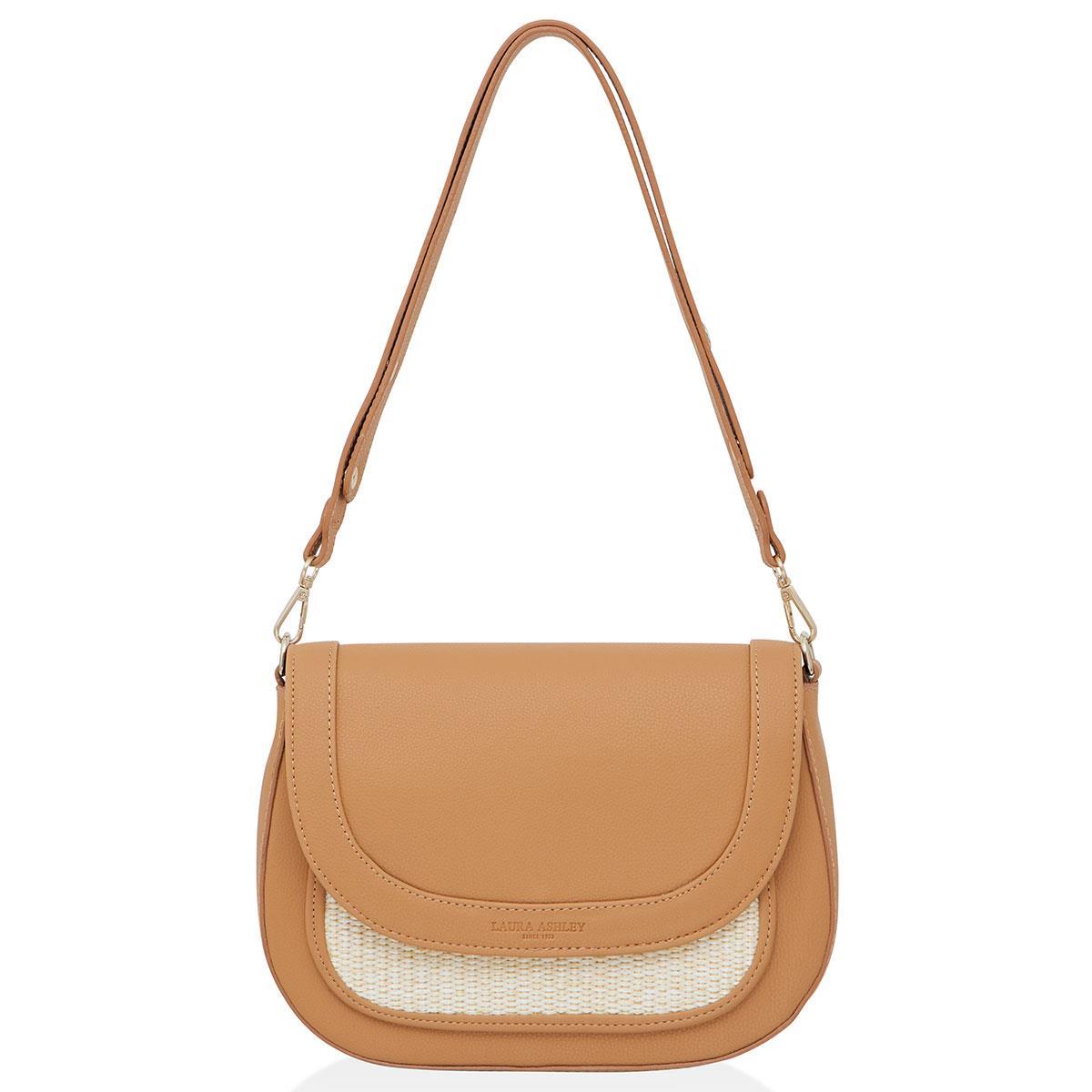 Laura Ashley Dalıda-1  LASS23000008-018 Taba Omuz Çantası