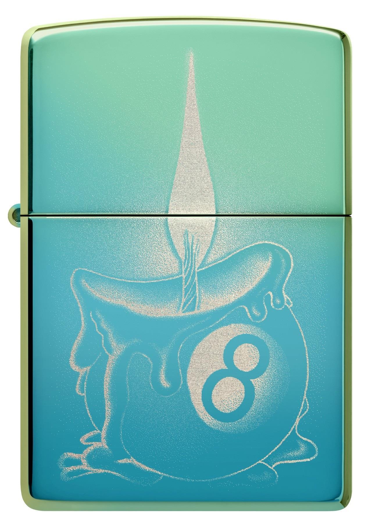 Zippo 49191 Eight Ball Tattoo Design ÇAKMAK 48615-103470 (6-2)