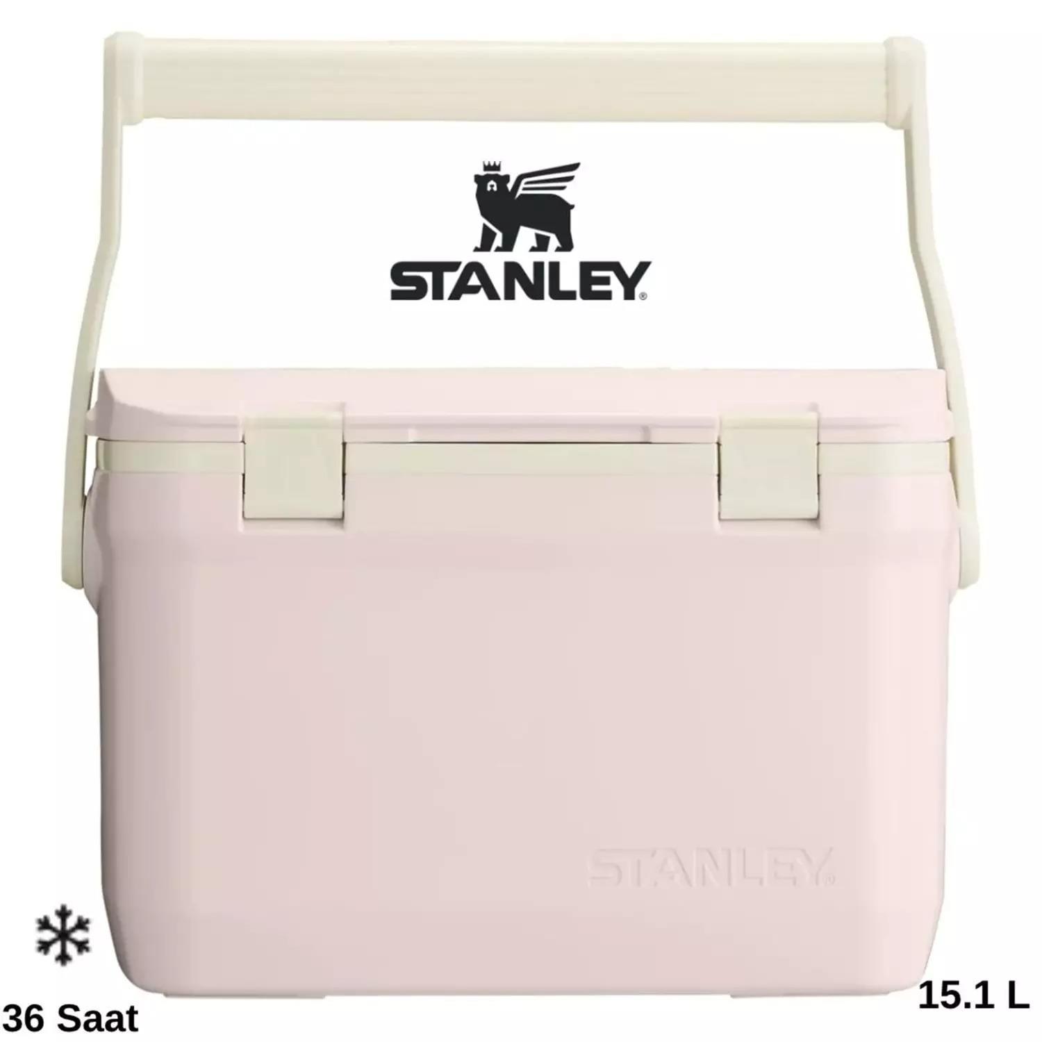 Stanley 10-01623-234 Adventure Easy Carry  Outdoor Soğutucu 15,1 L Pembe
