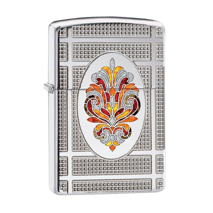 Zippo 167-053374 167 Baroque Window Çakmak