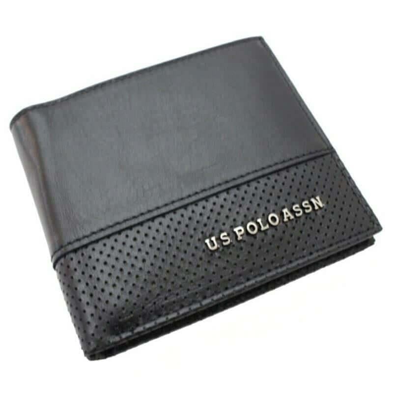 U.S. Polo Assn. PLCUZ2141  Cüzdan Siyah (Fermuarlı)