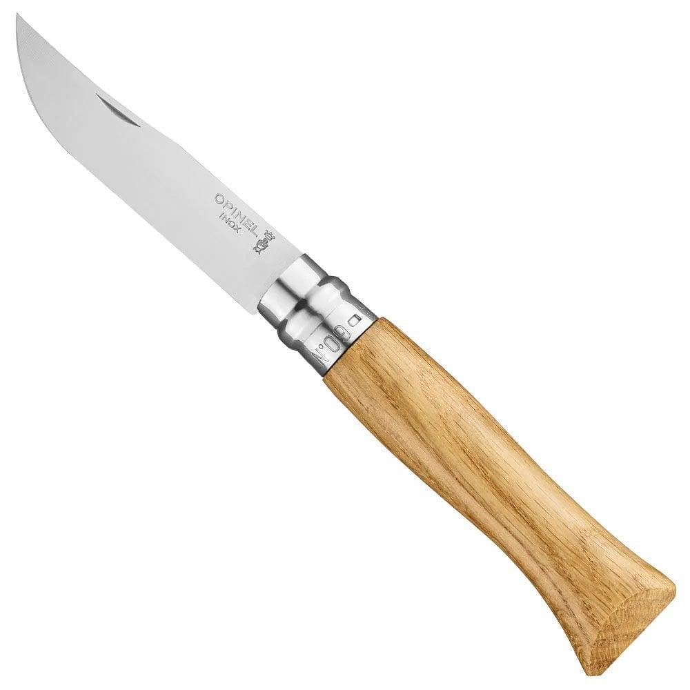 Opinel OP-002424 No 9 Paslanmaz Çelik Katlanır Bıçak,Açık Bej