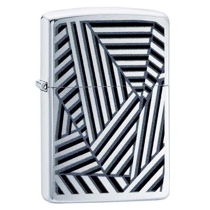 Zippo 200 Pf19 Grid Lines Design Çakmak 29914-071730 (1-1)