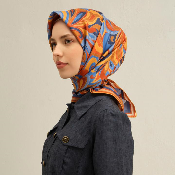 Armine E25YA9323D02 54 Dj Saf İpek Eşarp 9323D (T)