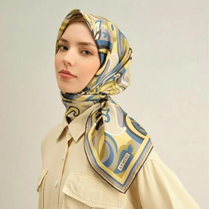 Armine E25YA9323D0280 Dj Saf İpek Eşarp 9323D (T)