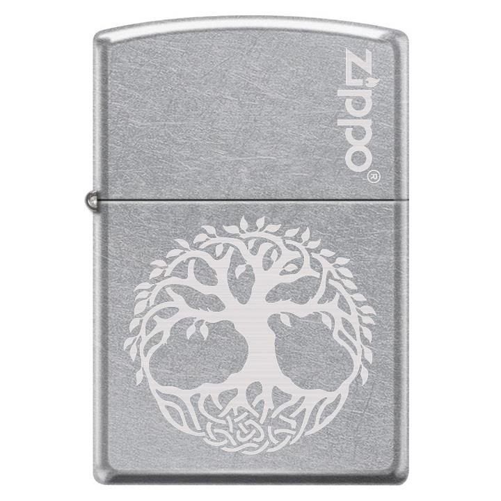 Zippo 207-106457 Tree Of Life In Laser Çakmak