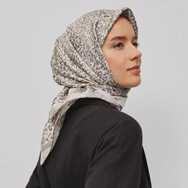 Armine E25YA9352D02 05 Dj Saf İpek Eşarp 9352D (T)