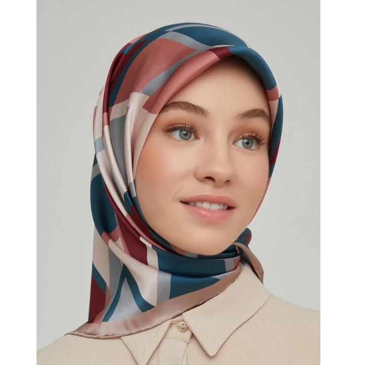 Armine E21KA8664D0404 Dj Saf İpek Eşarp 8664D (T)  (Nostalji Twill)
