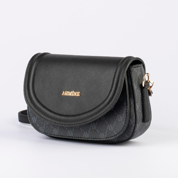 Armine 385 Kadın Çanta Siyah Noktalı