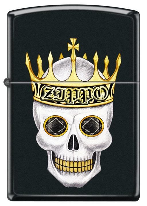 Zippo King Skull ÇAKMAK 218-102063 (3-2)