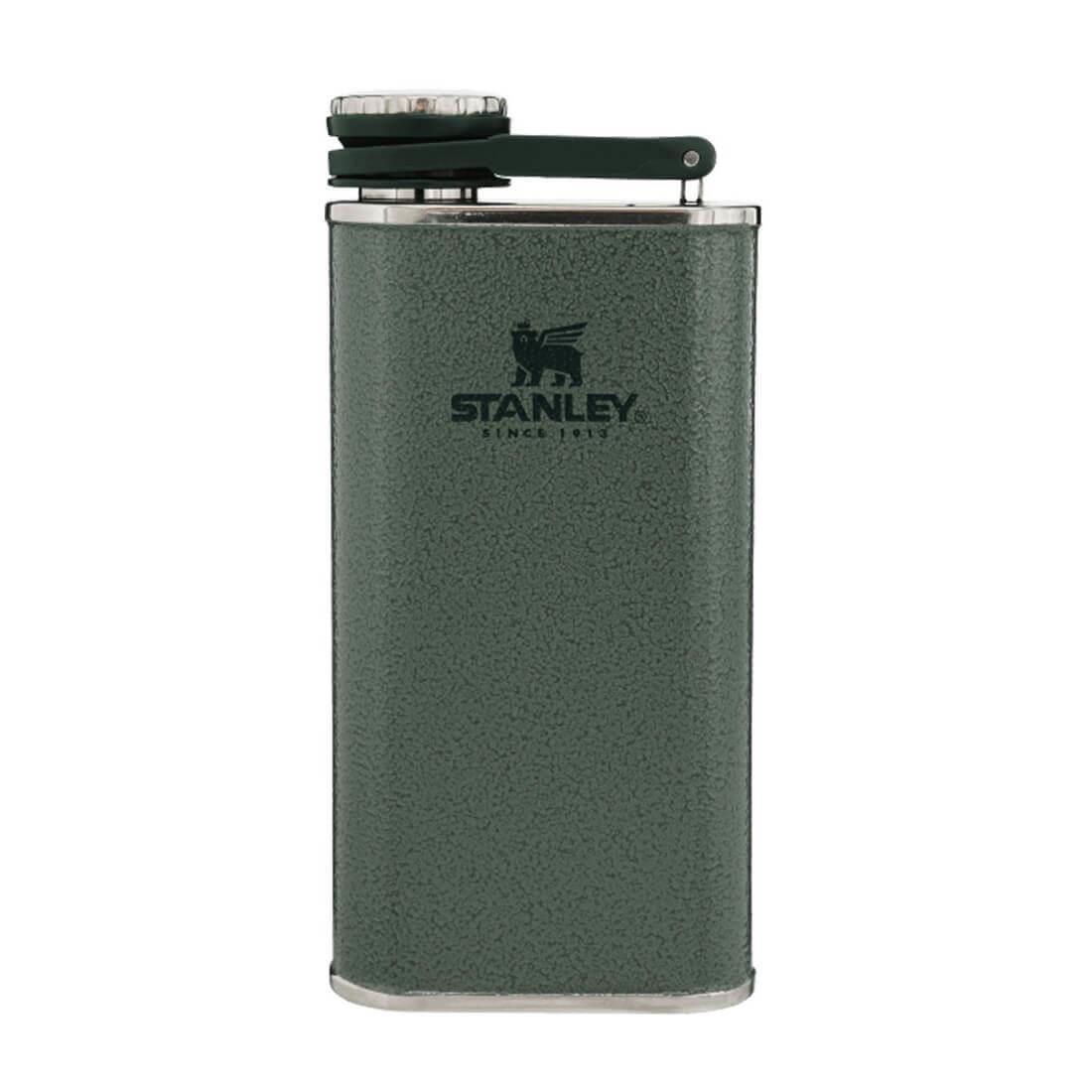 Stanley 10-00837-126 Klasik Paslanmaz Çelik Cep Matarası 0.23 Lt Yeşil