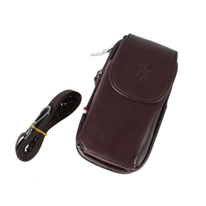 U.S. Polo Assn. PLEVR21604 Evrak Cep Telefonluk Çanta Kahve 