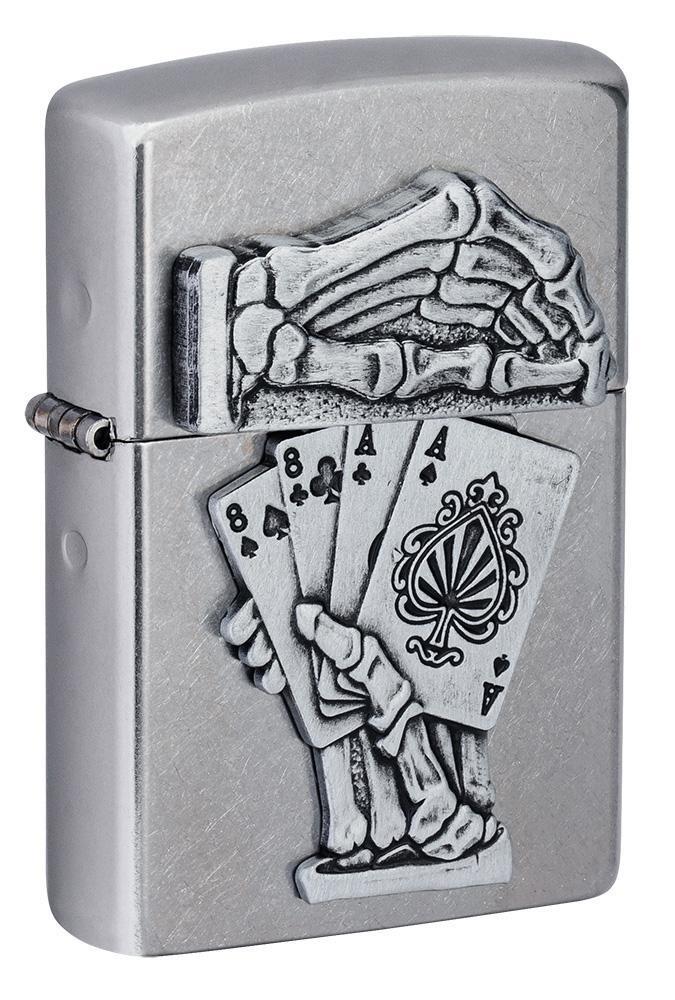 Zippo 207 Dead Man's Hand Emblem ÇAKMAK 49536-089074 (7-1)