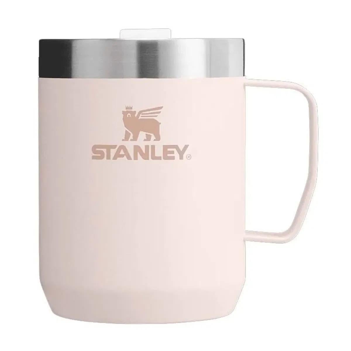 Stanley 10-11444-037 The Stay-Hot Camp Mug 0.23L / 8Oz Unisex Pembe Outdoor Termos Bardak 