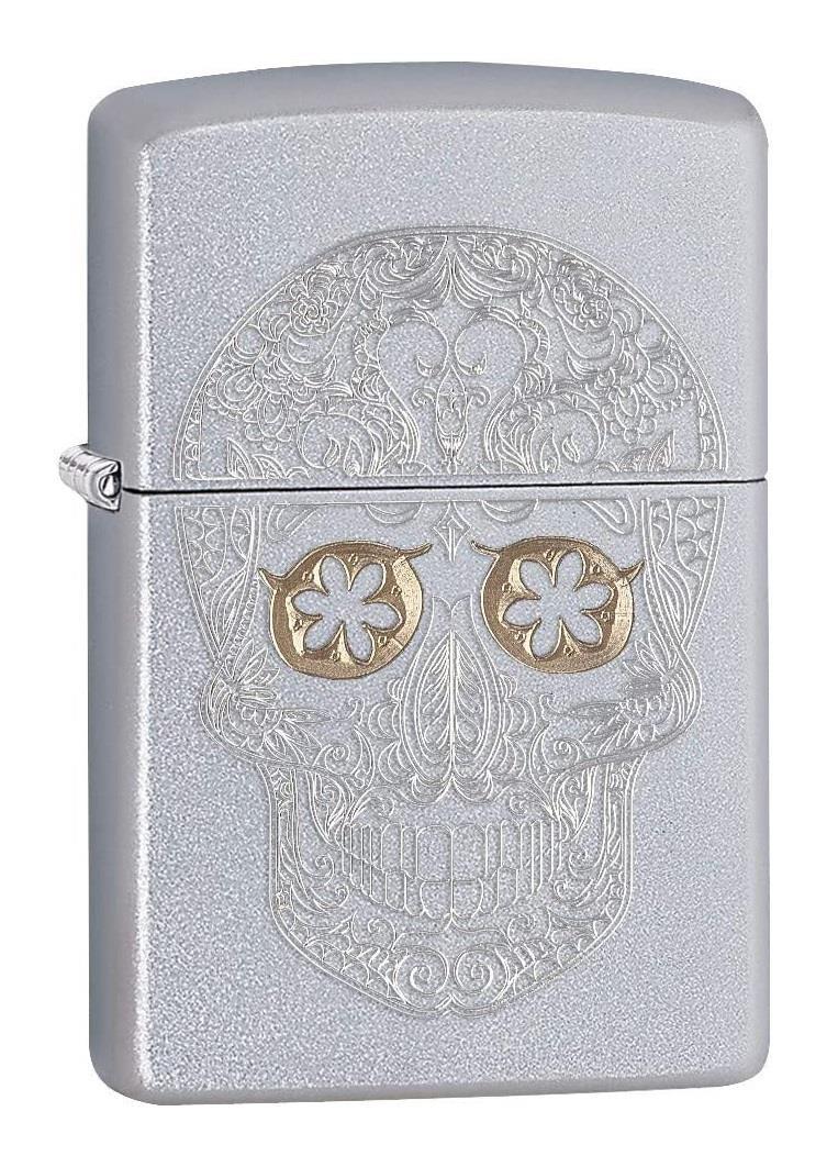 Zippo 205 Etched Skull ÇAKMAK 60002982 (7-1)