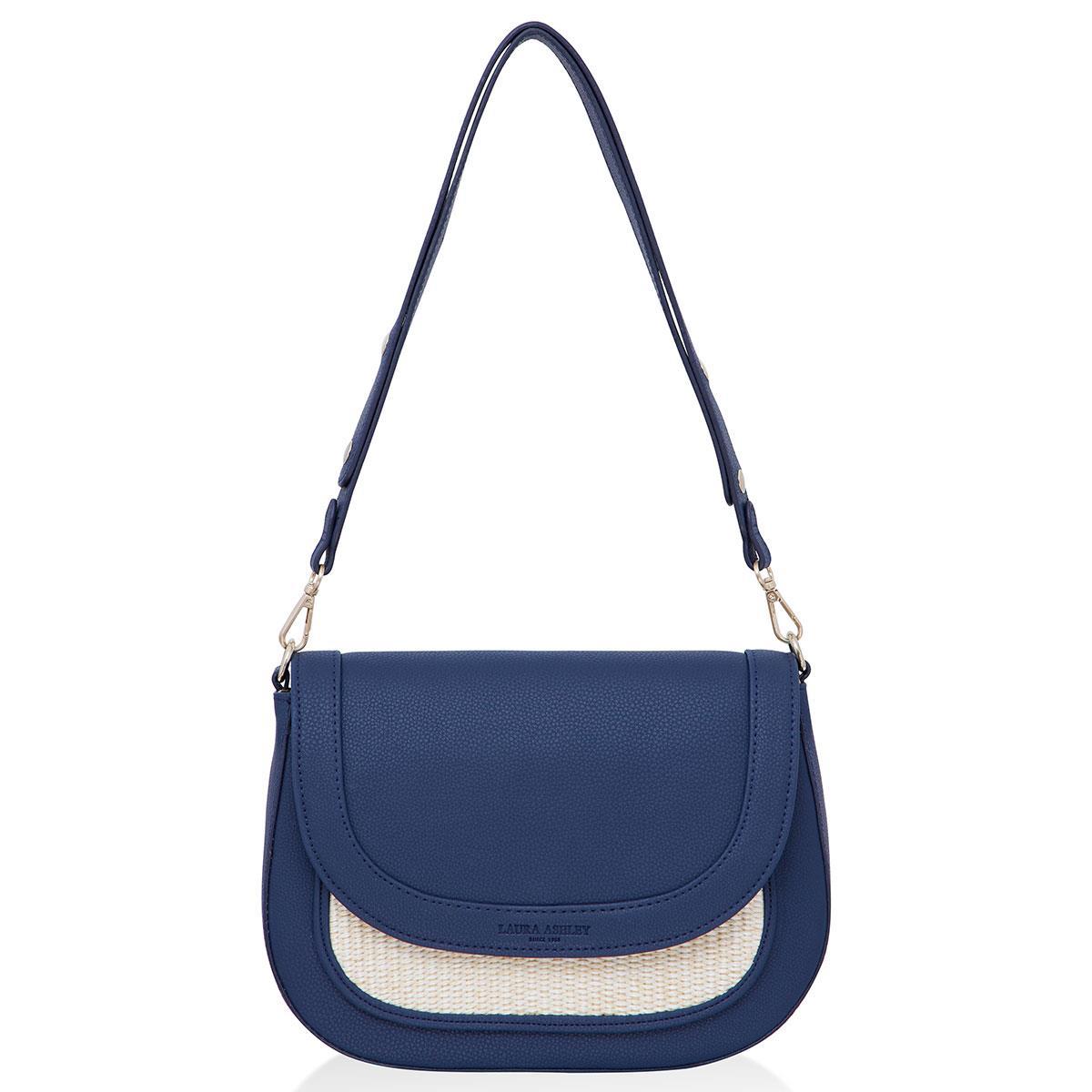 Laura Ashley Dalıda-1 LASS23000008-023 Lacivert Omuz Çantası 