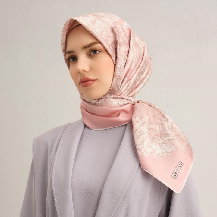 Armine E25YA9330D01 05 Dj Saf İpek Eşarp 9330D (T)