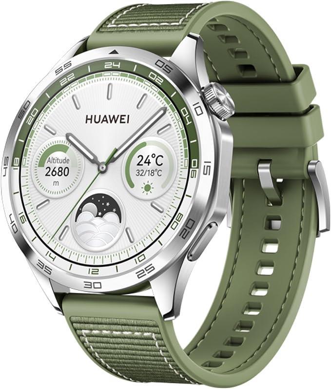 HUAWEI WATCH GT4 46MM GREEN STRAP