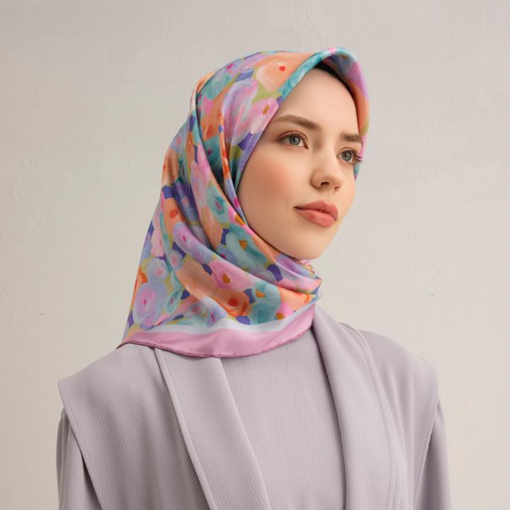 Armine E25YA9300D02 06 Dj Saf İpek Eşarp 9300D (T)