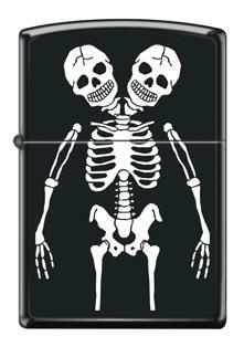 ZİPPO CI016894 SIAMESE SKELETONS - 7207 ÇAKMAK 218-009476 (2-1)