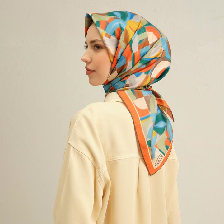 Armine E25YA9329D01 84 Dj Saf İpek Eşarp 9329D (T)