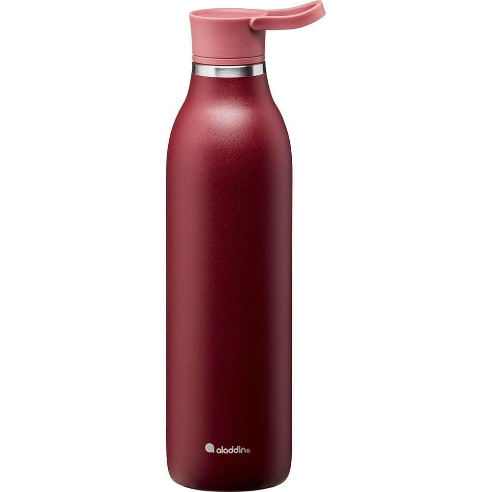 Aladdin 10-10870-002 CityLoop Thermavac eCycle Paslanmaz Çelik Su Şişesi 0.60 Lt 0,60 LT - Kırmızı