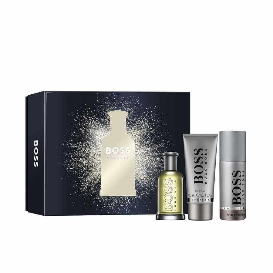 Boss NO:6 Bottled 100ml EDT Set + SG + DEO150ML Erkek Parfüm