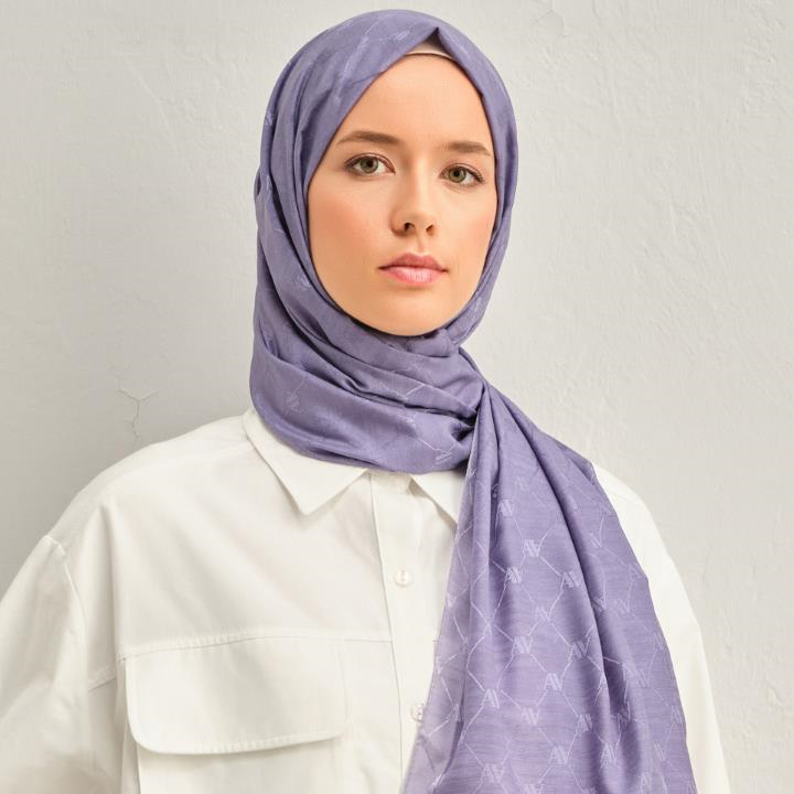Armine S00OA1994001118 Trend Monogram Şal 2
