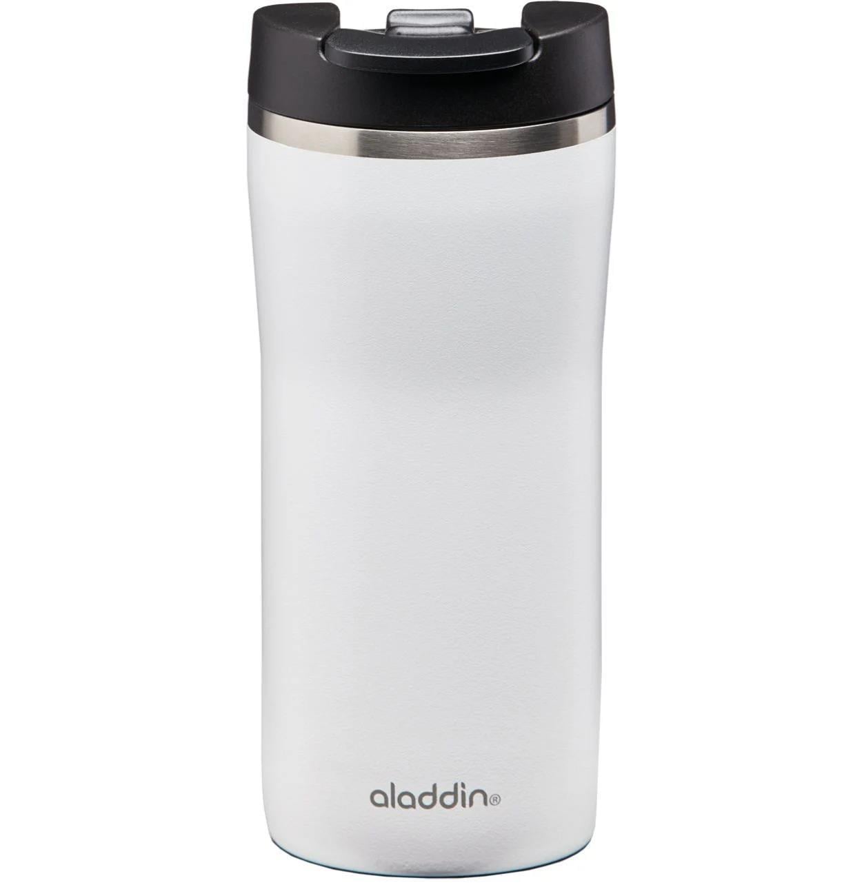 Aladdin 10-09363-006 Mocca Thermavac Leak-Lock Çelik Termos Bardak 0.35L Beyaz