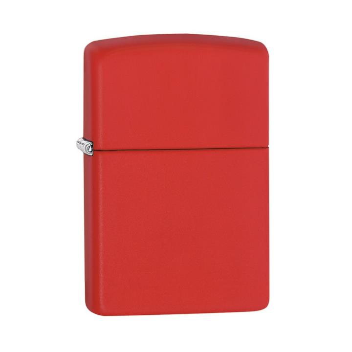 Zippo Regular Red Matte 1001 (2) Çakmak