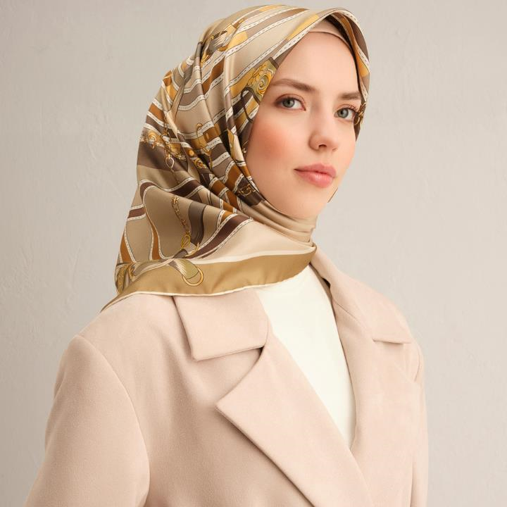 Armine E25YA9315D02 34 Dj Saf İpek Eşarp 9315D (T)