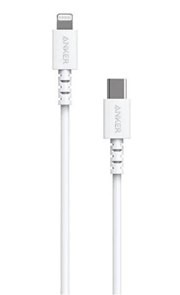 ANKER POWERLINE SELECT TYPE-C TO LIGHTNING MFI CABLE 0.9 WHITE