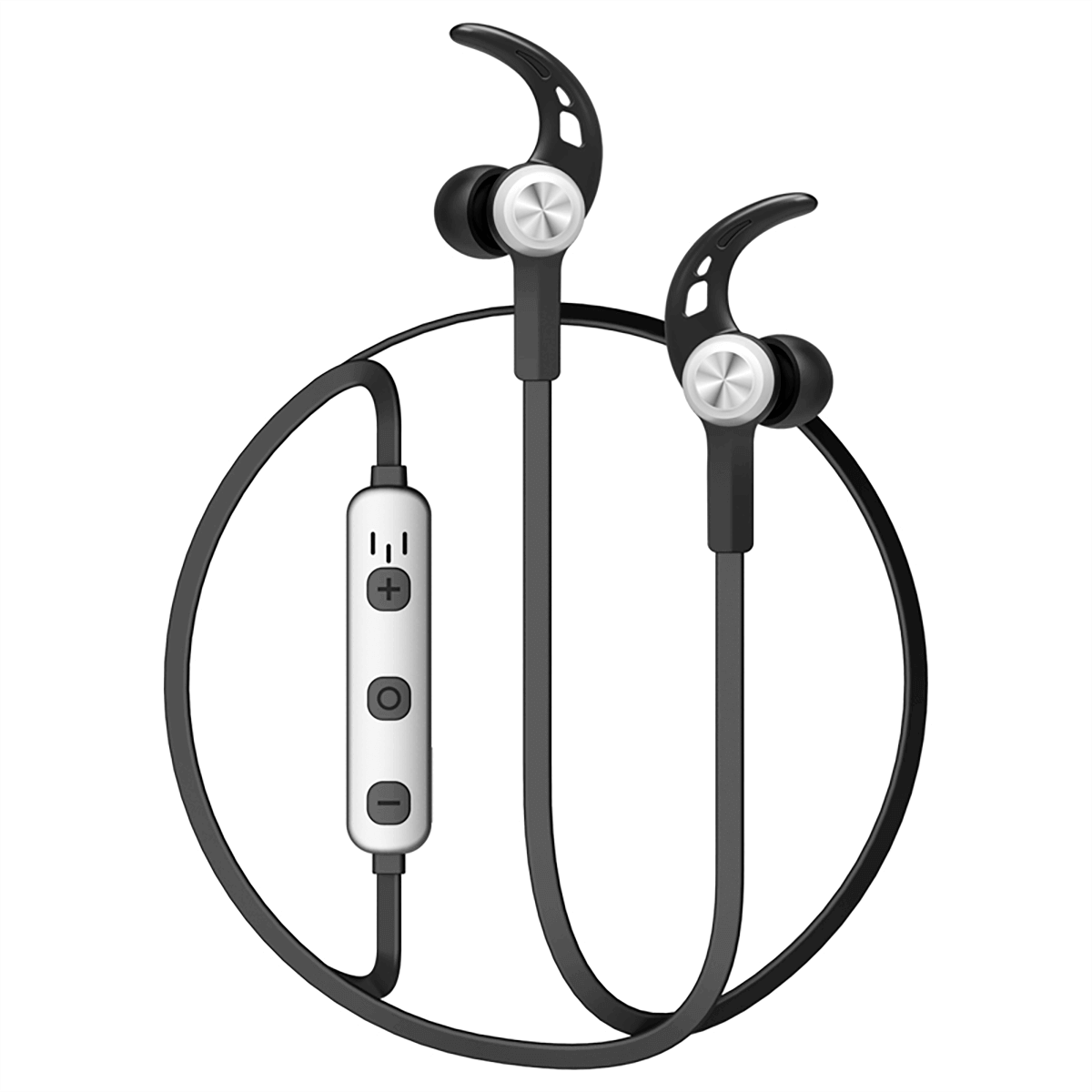 Baseus Licolor Magnet Mıknatıslı Spor Bluetooth Kulaklık-Siyah