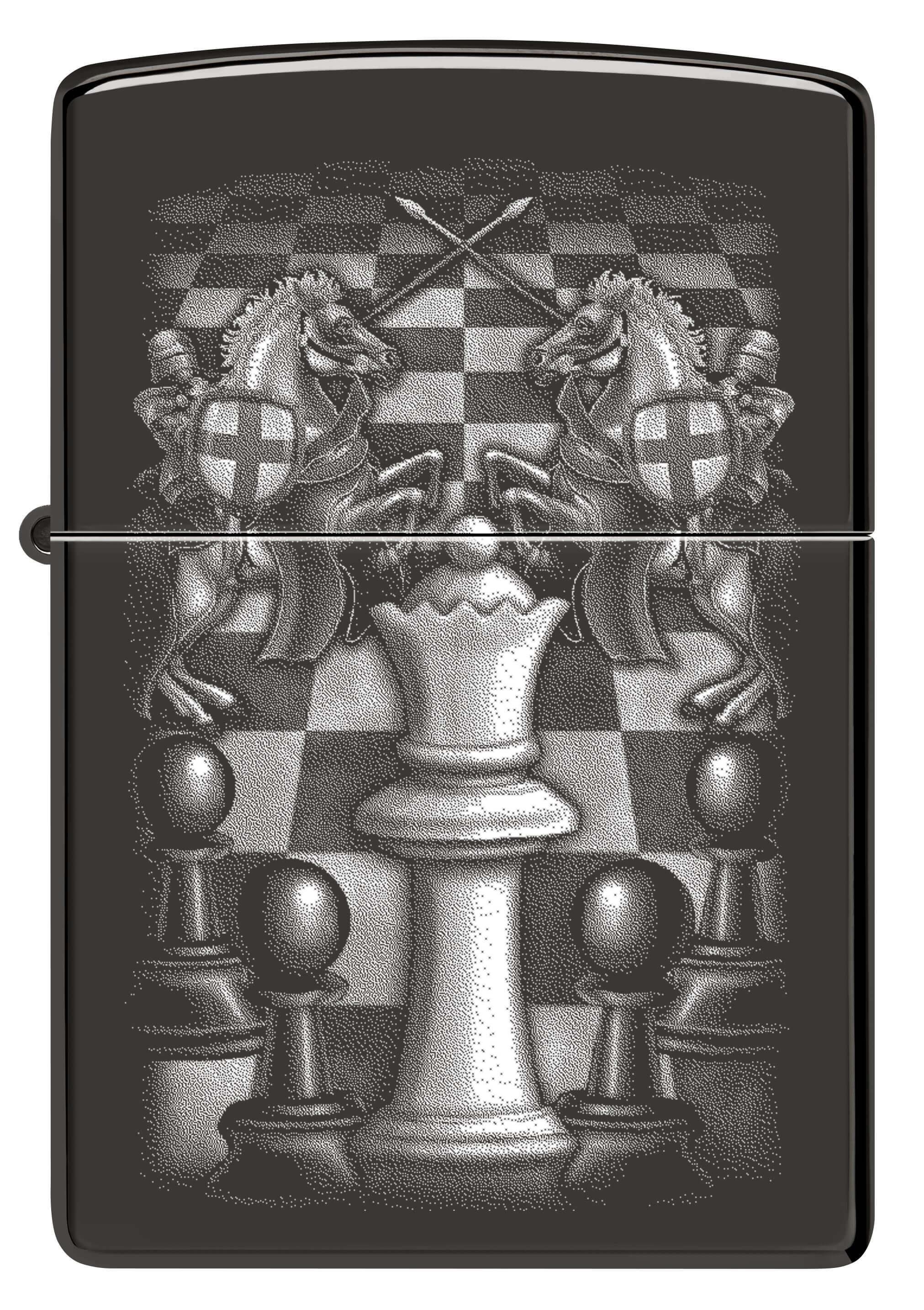 Zippo 48762-109140 Chess Design Çakmak Z7.1