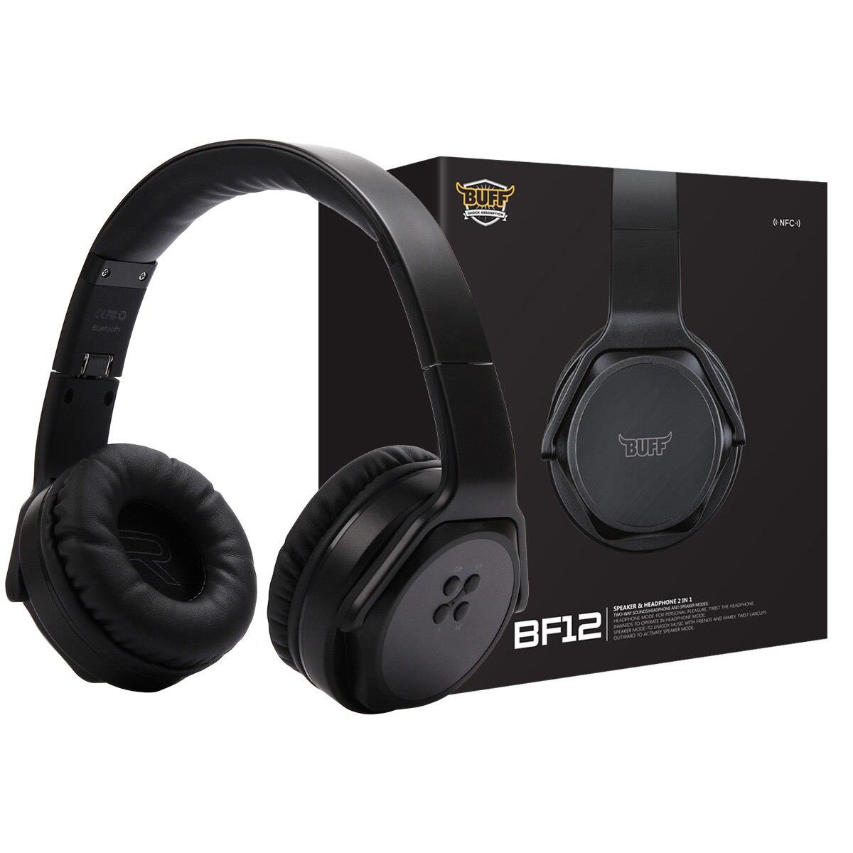 Buff BF12 Bluetooh Kulaklık Siyah