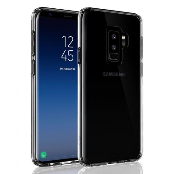 Buff Galaxy S9 Plus Air Hybrid Smoke Black