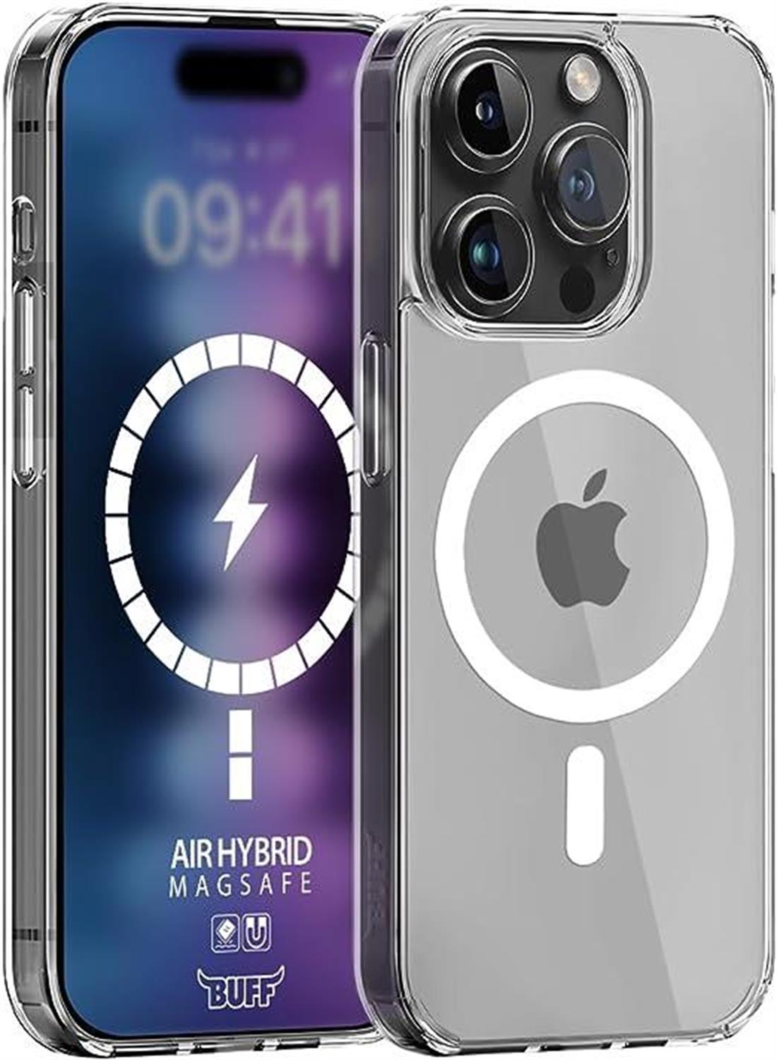 Buff iPhone 15 Pro Max Magsafe Air Hybrid Kılıf