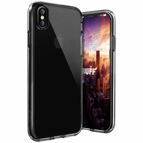 Buff iPhone X/XS Air Hybrid Case Smoke Black 