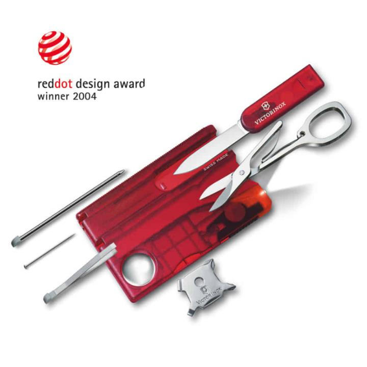 Victorinox  VT 0.7300.T Swisscard Lite Krmzı Şeff