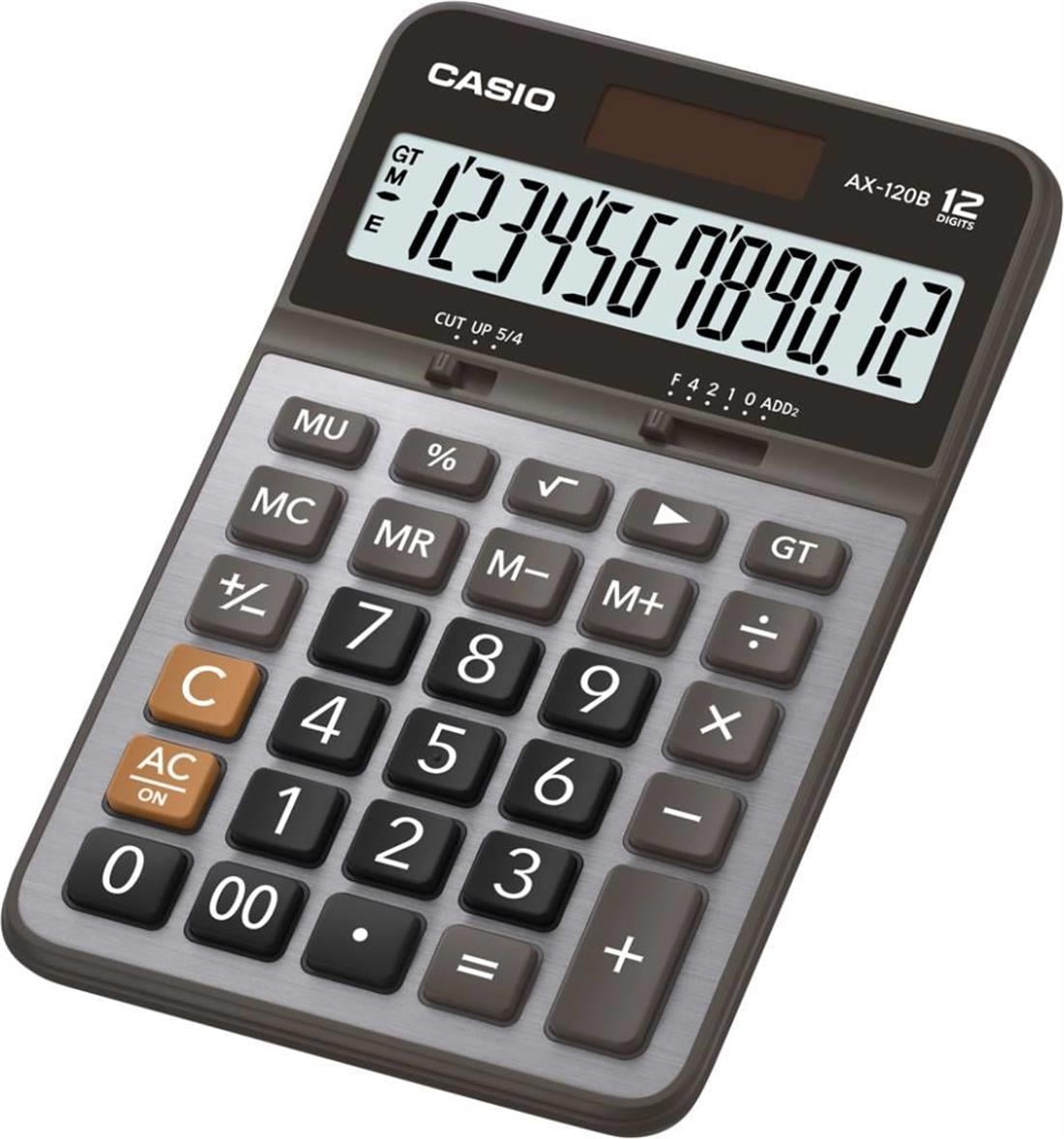 Casio AX-120B-W-DC Hesap Makinesi Desktop