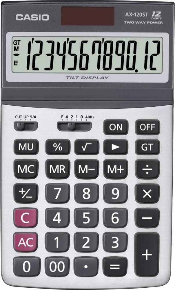 Casio AX-120ST-W-DP Hesap Makinesi Desktop