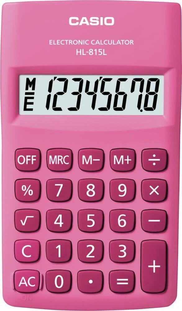 Casio HL-815L-PK-S-DP Hesap Makinesi Pocket