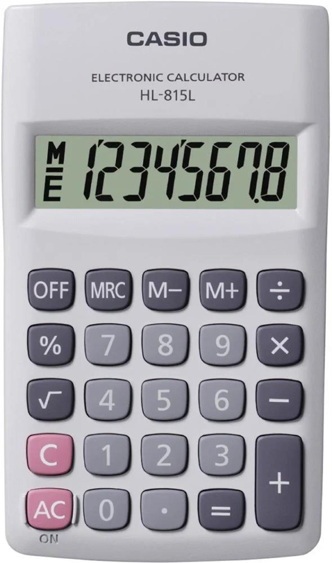 Casio HL-815L-WE-W-DP Hesap Makinesi Pocket