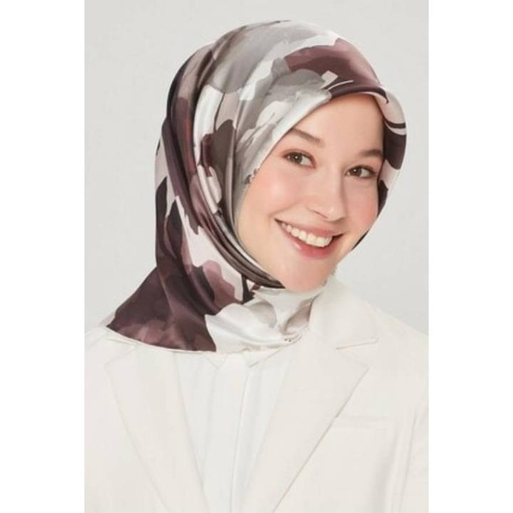 Armine E21YA8534D0487 Dj Saf İpek Eşarp 8534D (T)  (Nostalji Twill)
