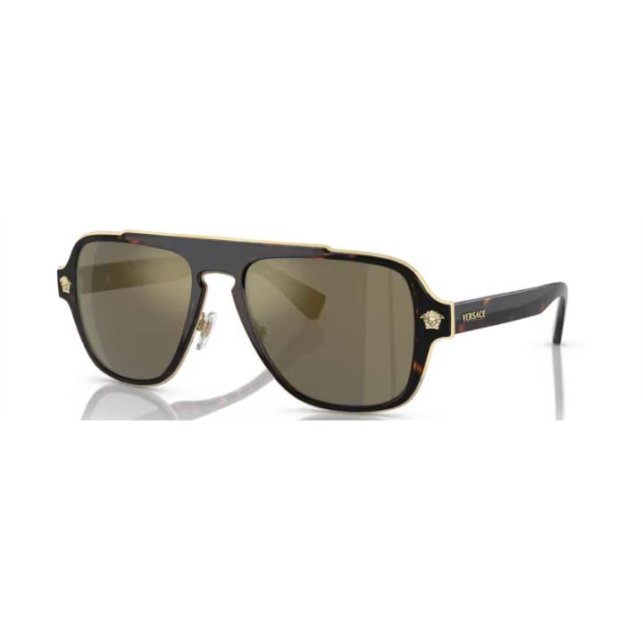 Versace 0VE2199 12524T56 Metal Erkek  Güneş Gözlüğü