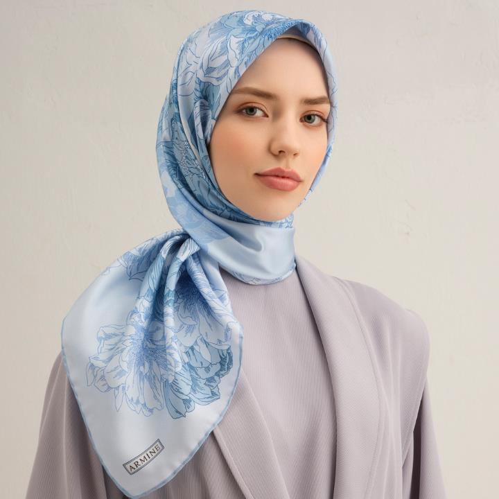 Armine E25YA9330D01 81 Dj Saf İpek Eşarp 9330D (T)